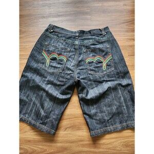 Regal Jeans Shorts Mens Size 38 Black Denim